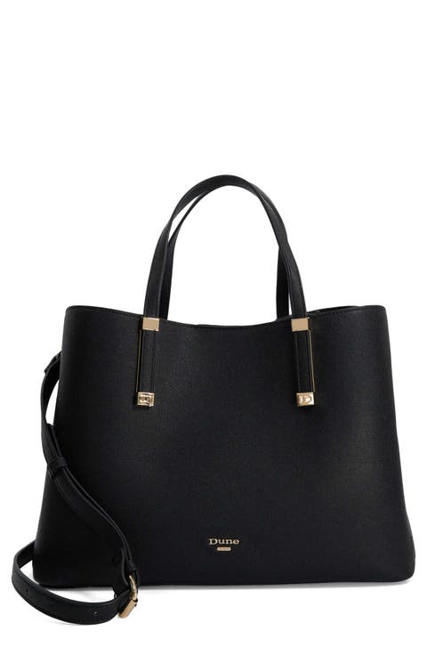 Dorrie Faux Leather Tote