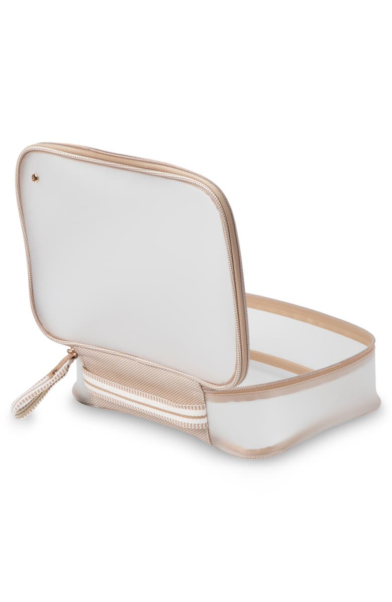 Stephanie Johnson Jumbo Makeup Case, Alternate, color, White