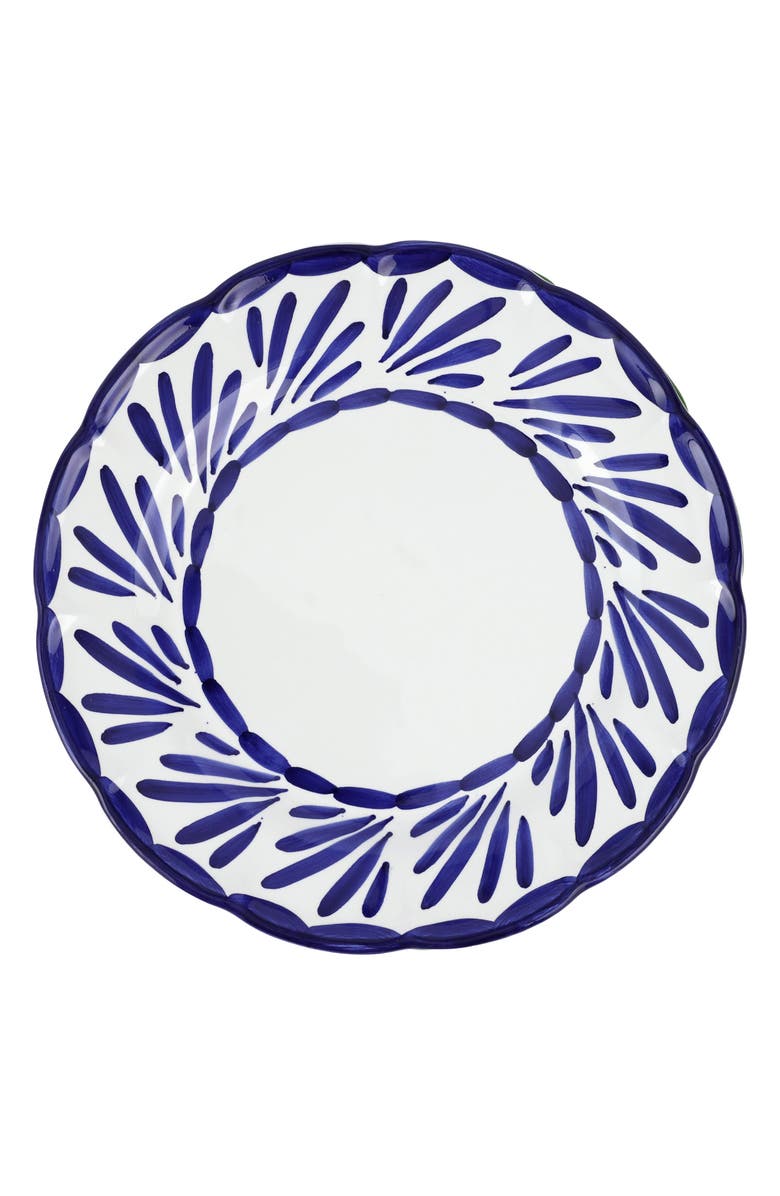 VIETRI Arezzo Cobalt Dinner Plate, Main, color, Blue