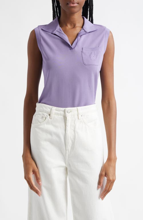 EMPORIO ARMANI EMPORIO ARMANI PIQUET KNIT POLO TOP
