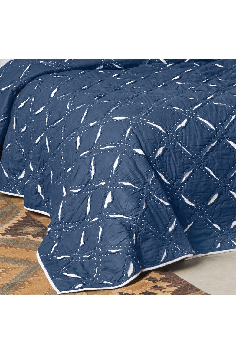 Parker Quilt, Alternate, color, Blue