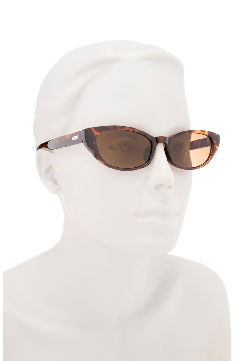 Shona Cat Eye Sunglasses, Alternate, color, TORT/ BROWN