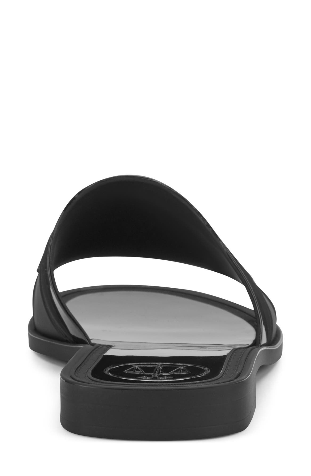 Hunter Marina Slide Sandal, Alternate, color, Black 001