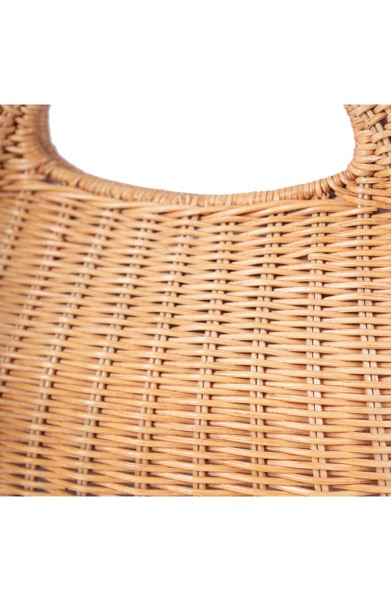 Jelavu Ayla Woven Rattan Top Handle Bag, Alternate, color,