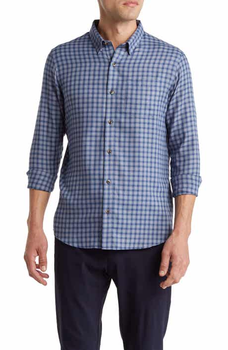 TravisMathew Ironwood Check Button-Up Shirt
