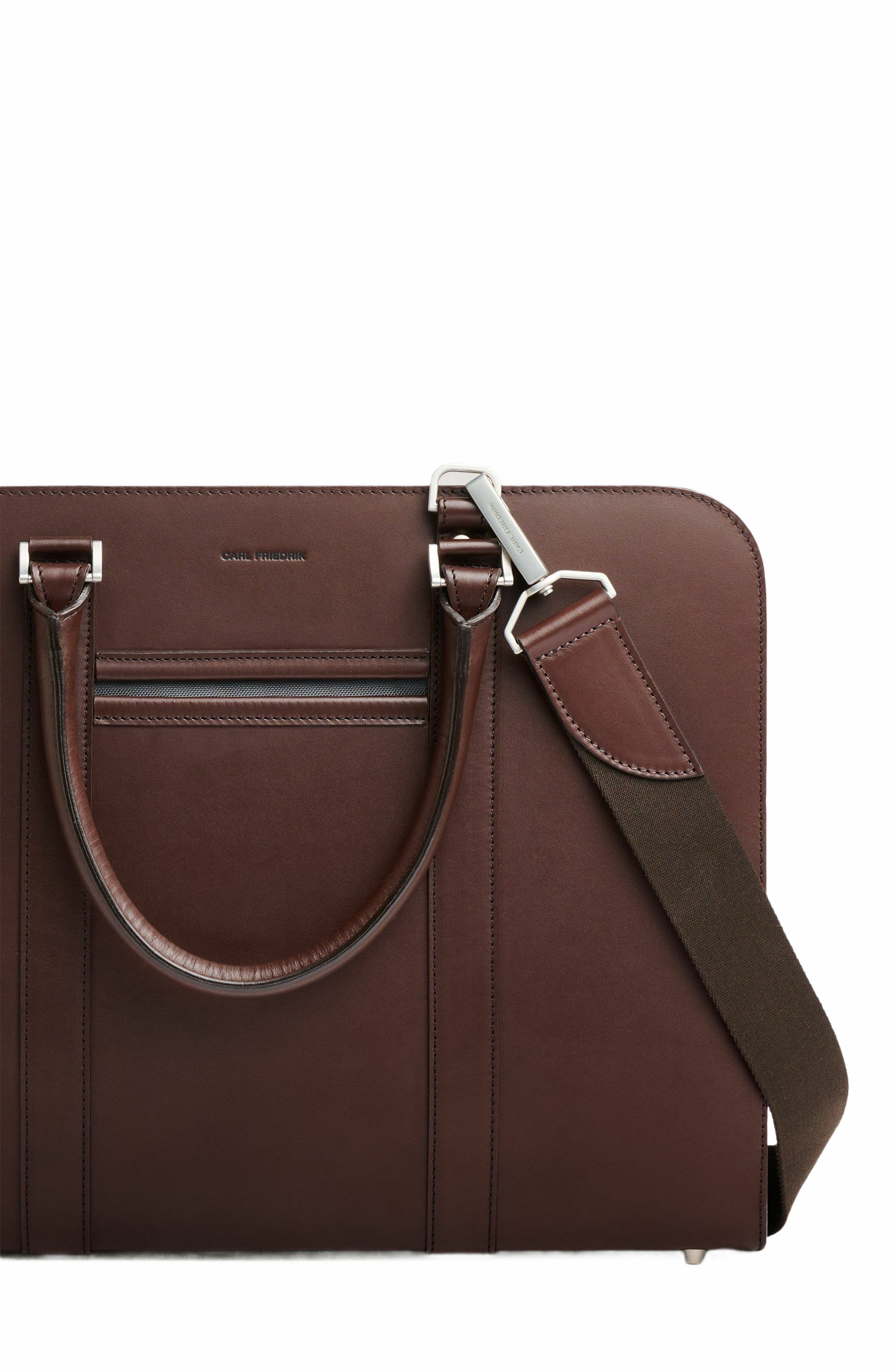 Palissy Briefcase, Alternate, color, Chocolate