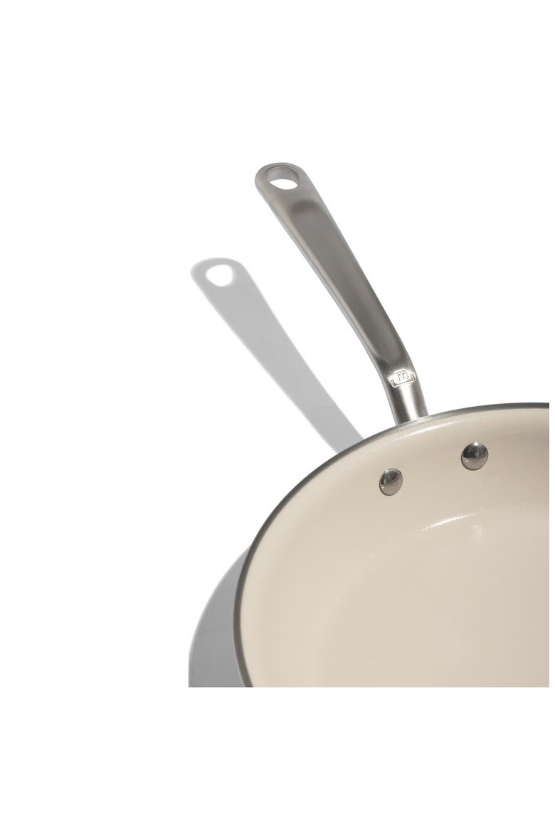 CeramiClad Nonstick Fry Pan, Alternate, color, WHITE