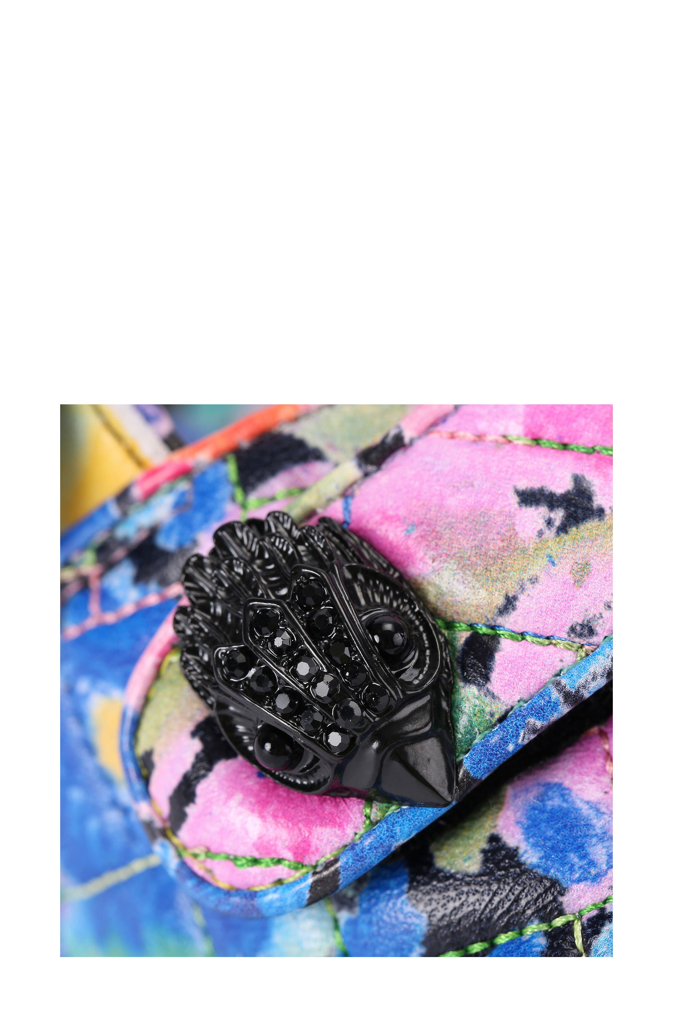 Kurt Geiger London Orson Floral Print Quilted Sandal, Alternate, color, 