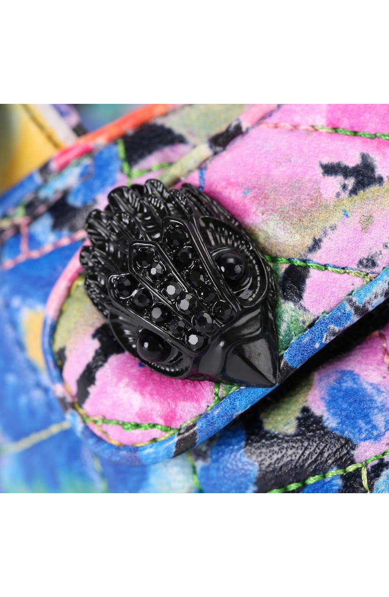 Kurt Geiger London Orson Floral Print Quilted Sandal, Alternate, color,