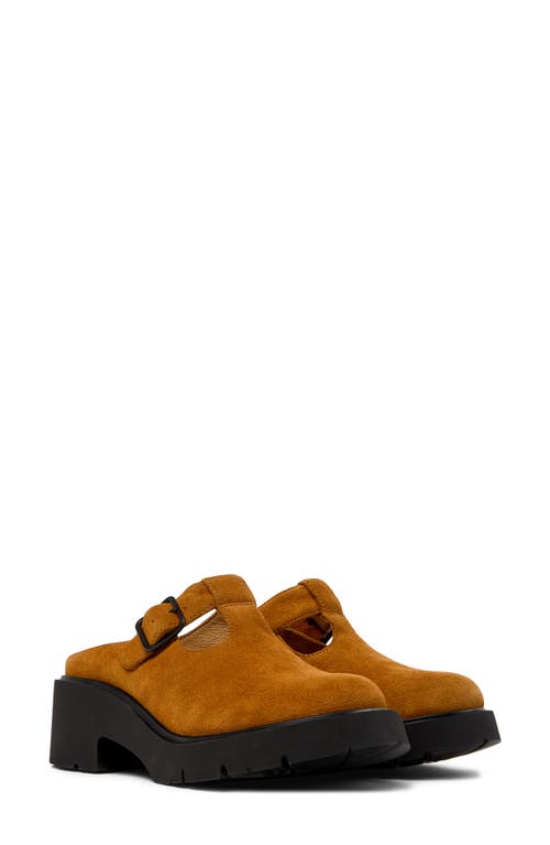 Camper Milah Mule In Medium Brown