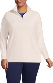 Lands' End Anyweather Fleece Quarter Zip Pullover