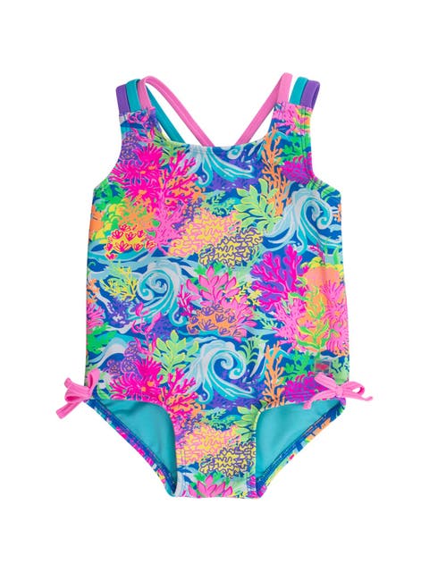 UPF50 Sun Protected Cross-Back One Piece