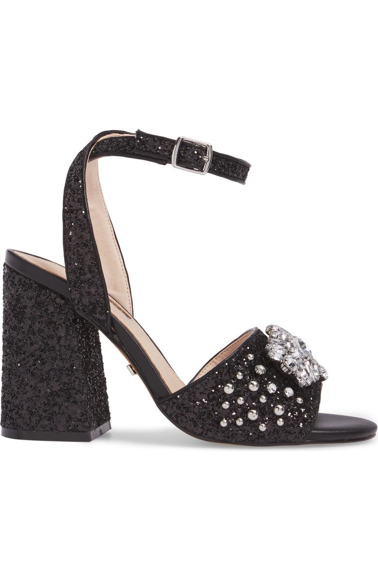 Topshop Razzle Embellished Sandal, Alternate, color,