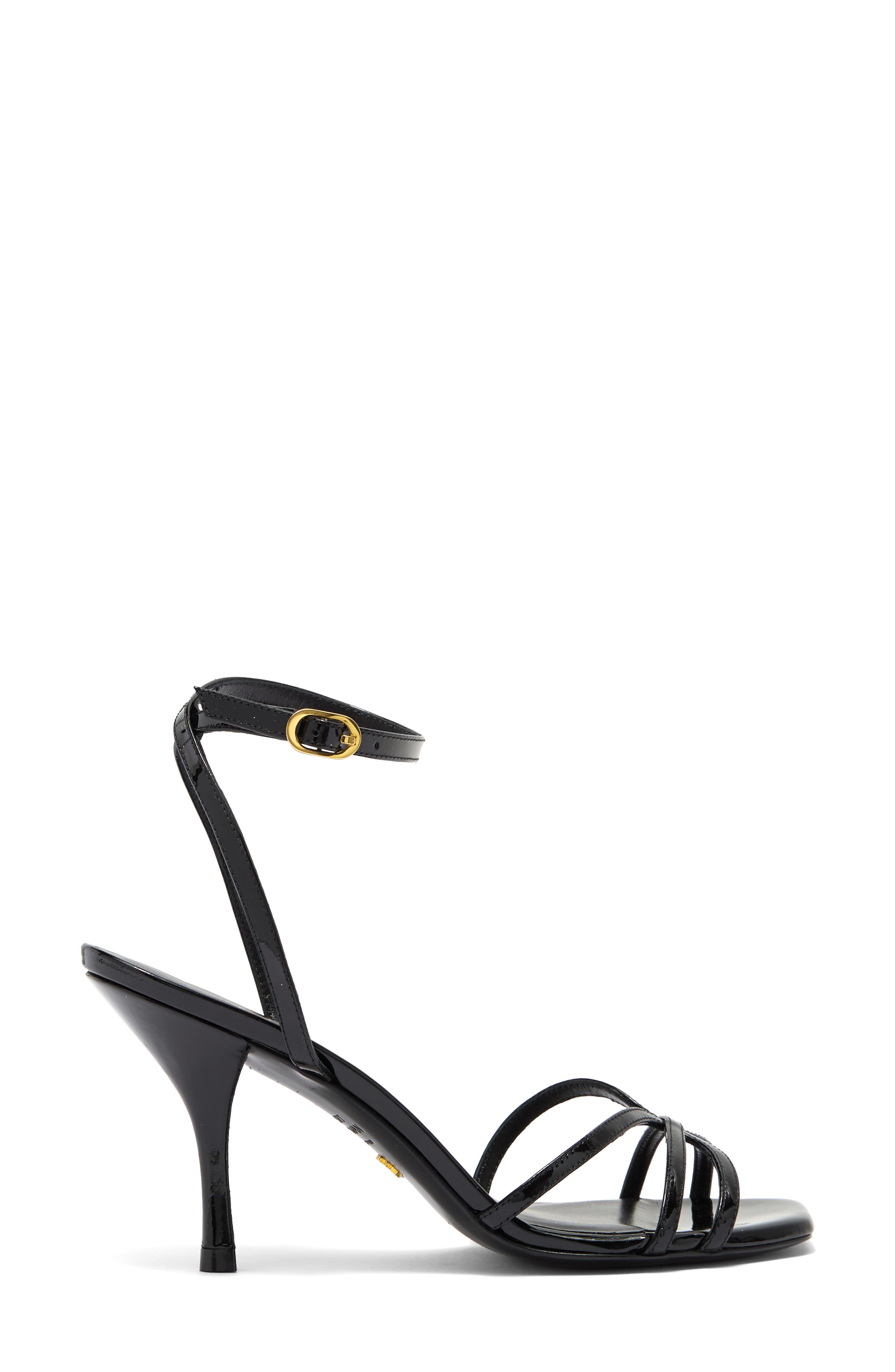 Stuart Weitzman Barelythere Ankle Strap Sandal, Alternate, color, 