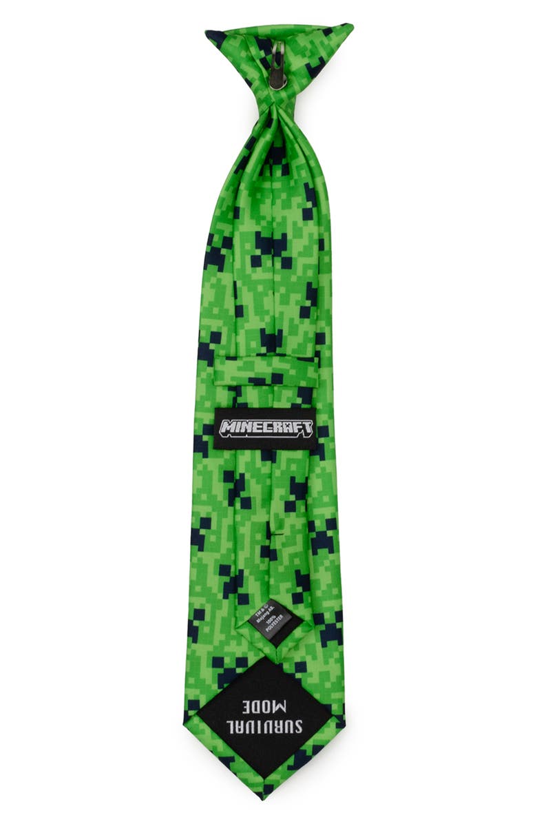 Cufflinks, Inc. Minecraft Adult & Kids' Tie Set, Alternate, color, Green