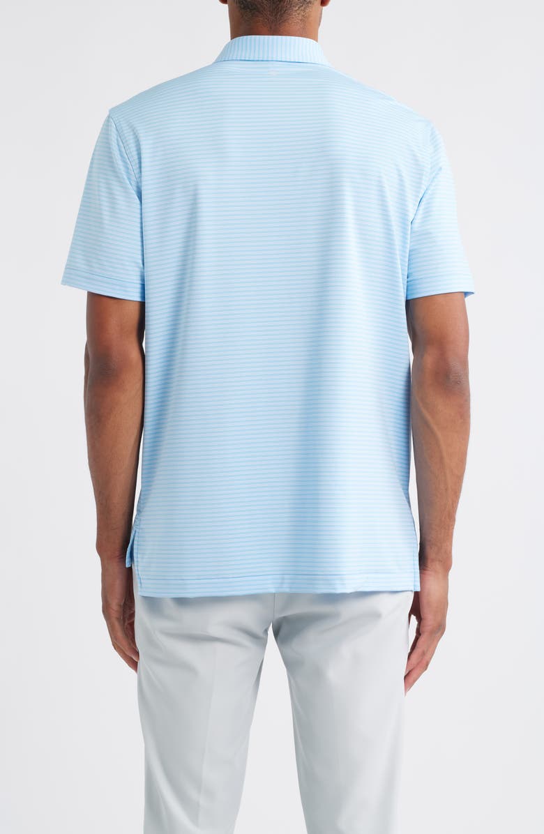 Peter Millar Culver Performance Jersey Polo, Alternate, color, Seaport Blue