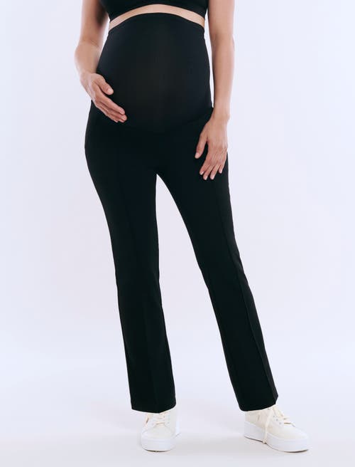 Shop Motherhood Maternity Mia Secret Fit Over The Belly Slim Straight Leg Pant In Black