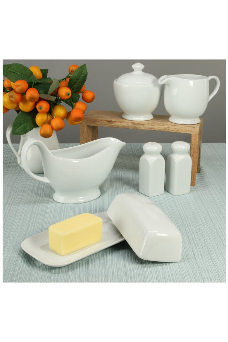 5-Piece Tabletop Accessory Set, Alternate, color, WHITE