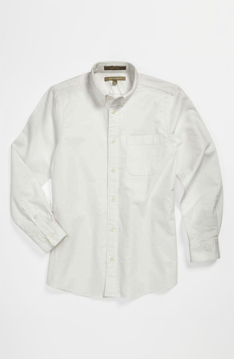 Nordstrom 'Michael' Woven Oxford Shirt, Main, color, 