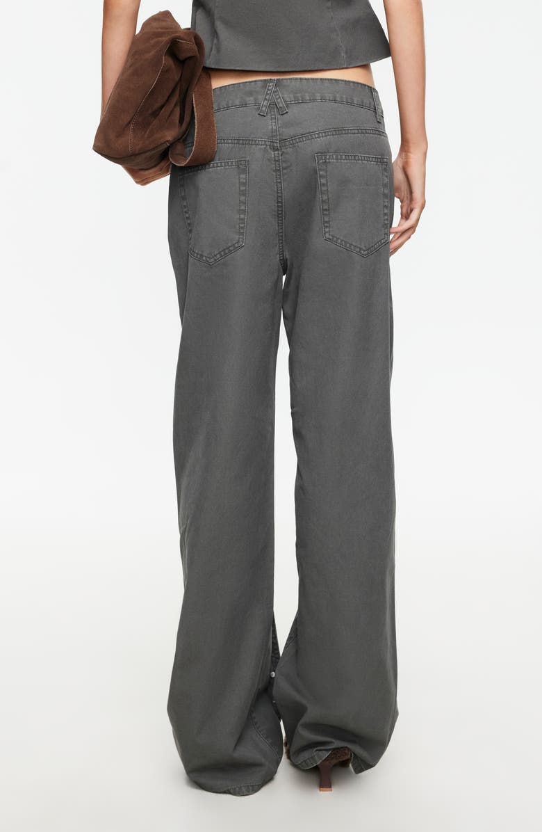 LIONESS Penny Cotton Pants, Alternate, color, Moss