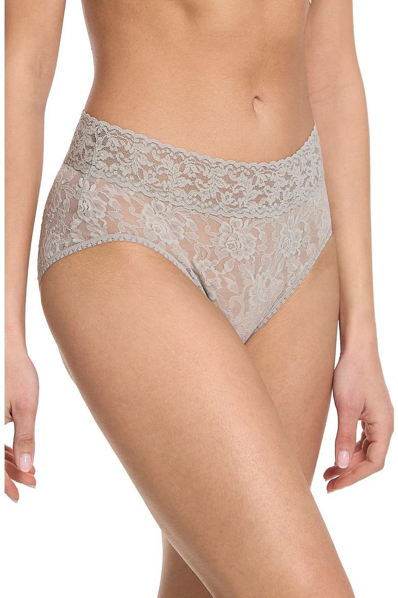 Signature Lace French Briefs, Alternate, color, SLEEP IN