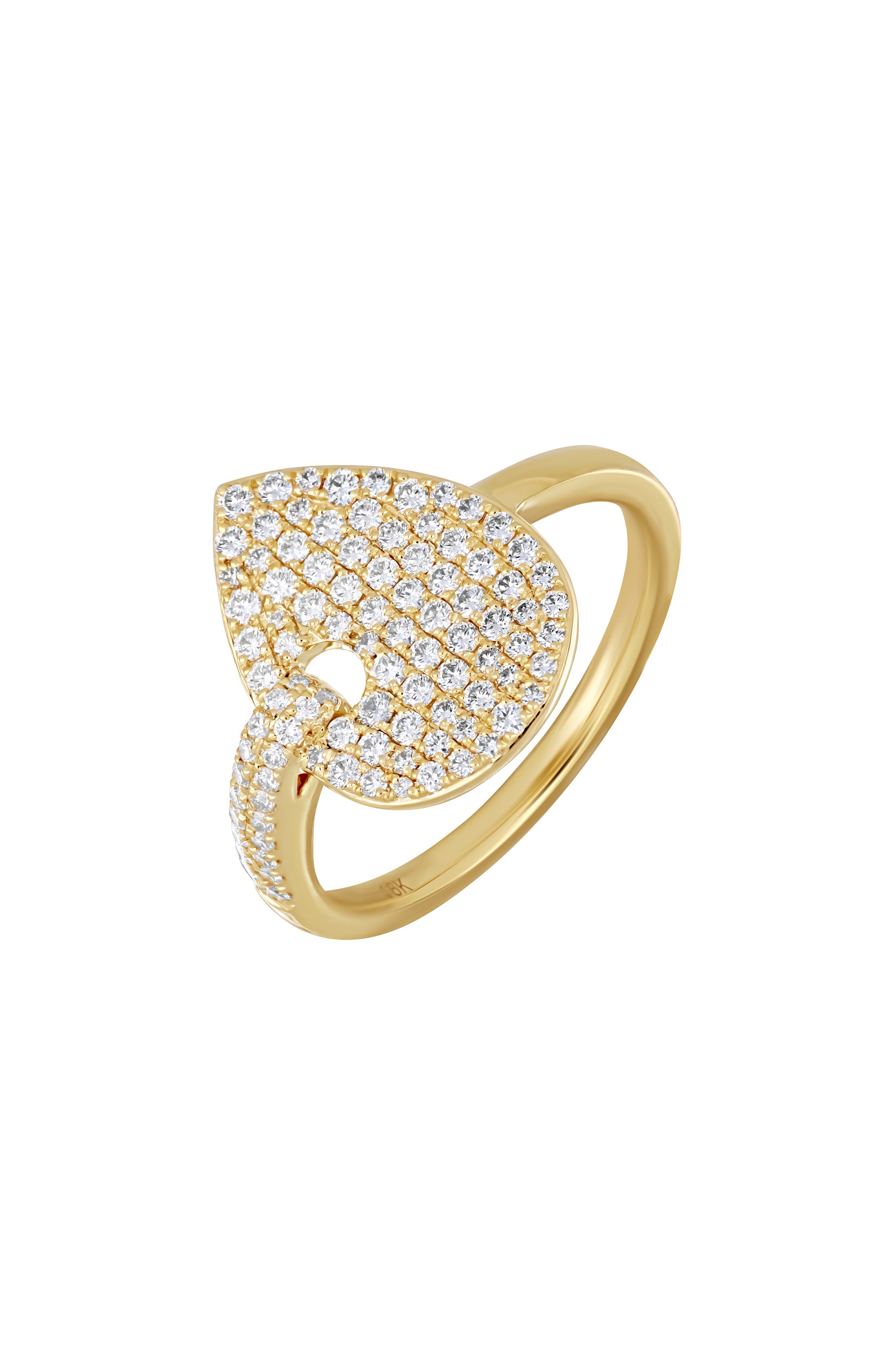 Kiera 18k Gold Diamond Ring