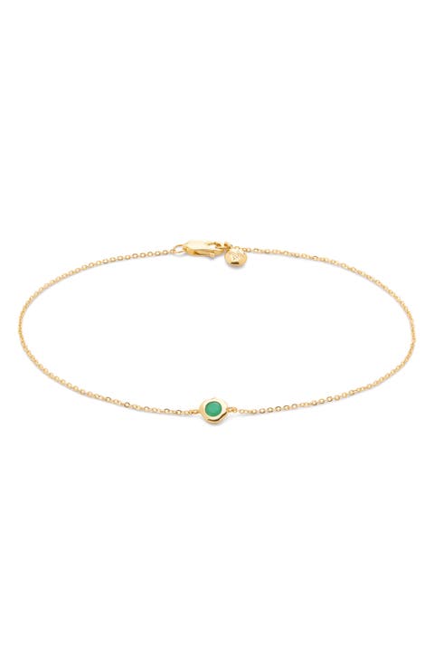 Siren Emerald Chain Bracelet