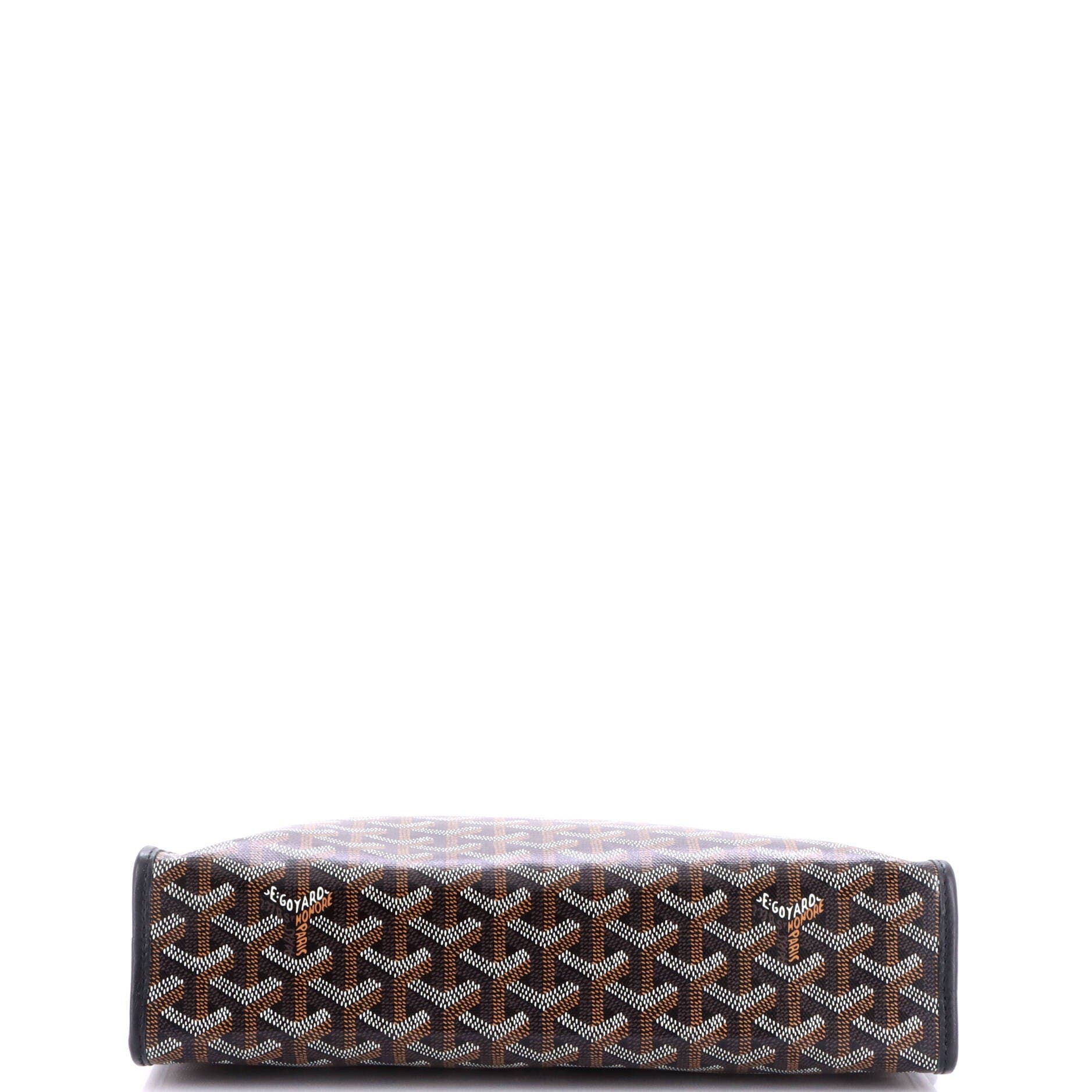 Jouvence Toiletry Pouch Coated Canvas GM, Alternate, color, Black