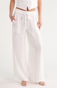 TWP Main St Drawstring Wide Leg Pants