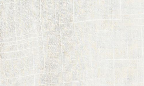 Max Studio Embroidered V-neck Ballon Sleeve Blouse In White