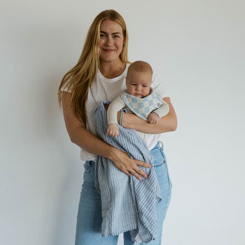 Parker Baby Co. Swaddle Set In Gray