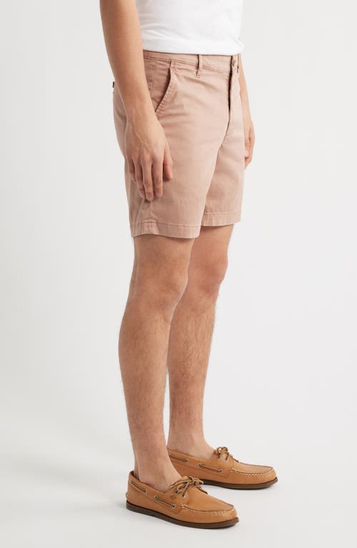 Ag Cipher 7-inch Chino Shorts In Pink