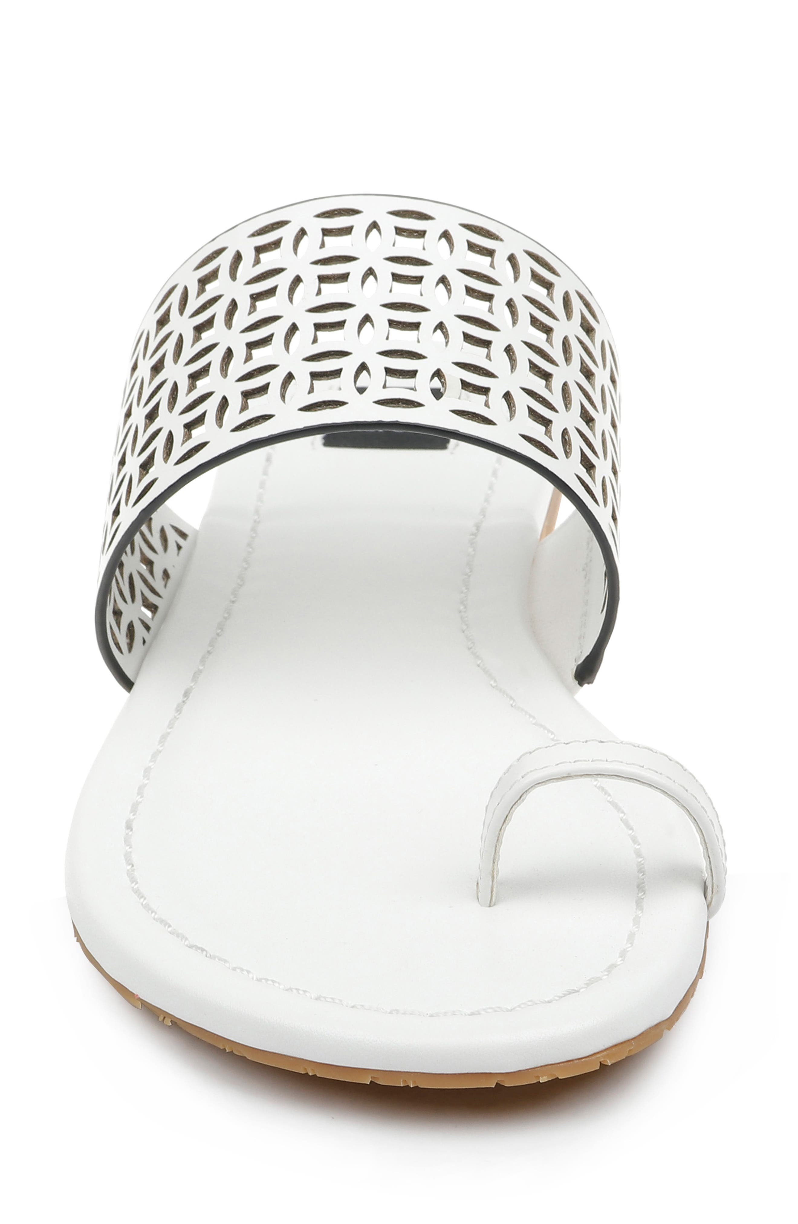 ZAC Zac Posen Varana Toe Loop Sandal, Alternate, color, 