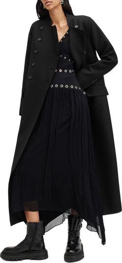 Blaize Longline Wool Blend Coat
