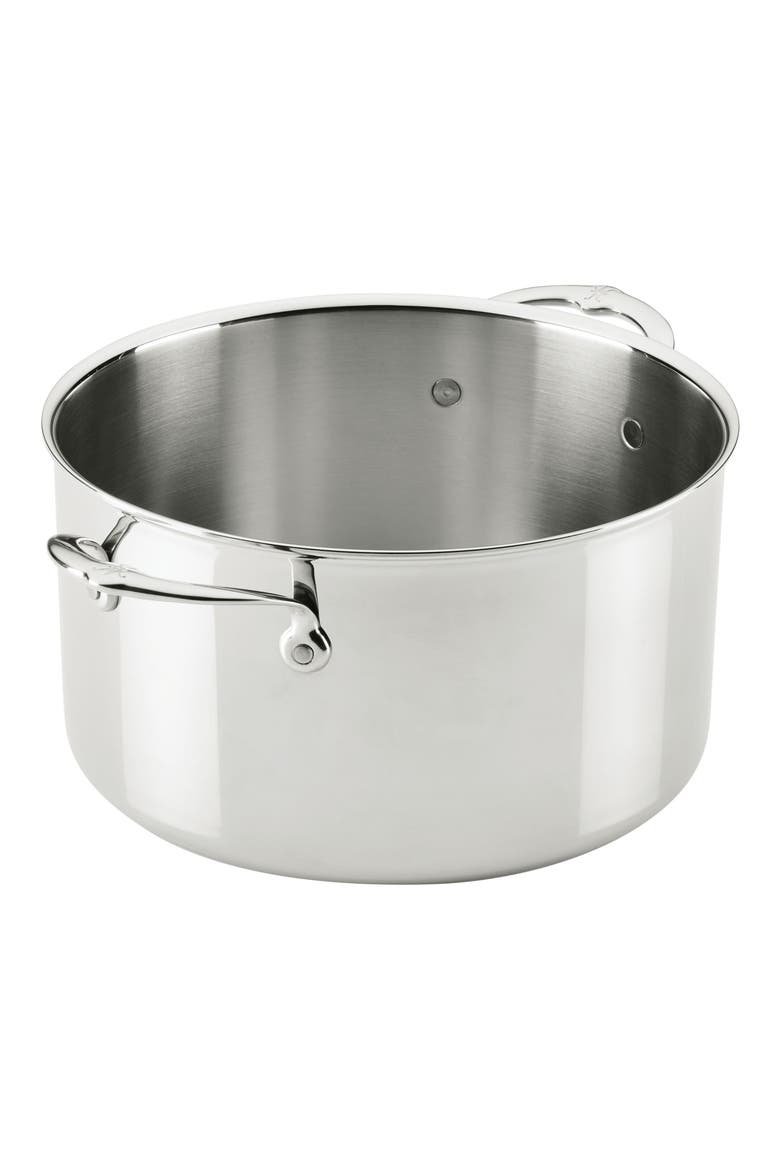ProBond® Luxe Professional Clad Stainless Steel 12-Quart Stock Pot with Lid, Alternate, color, NO COLOR