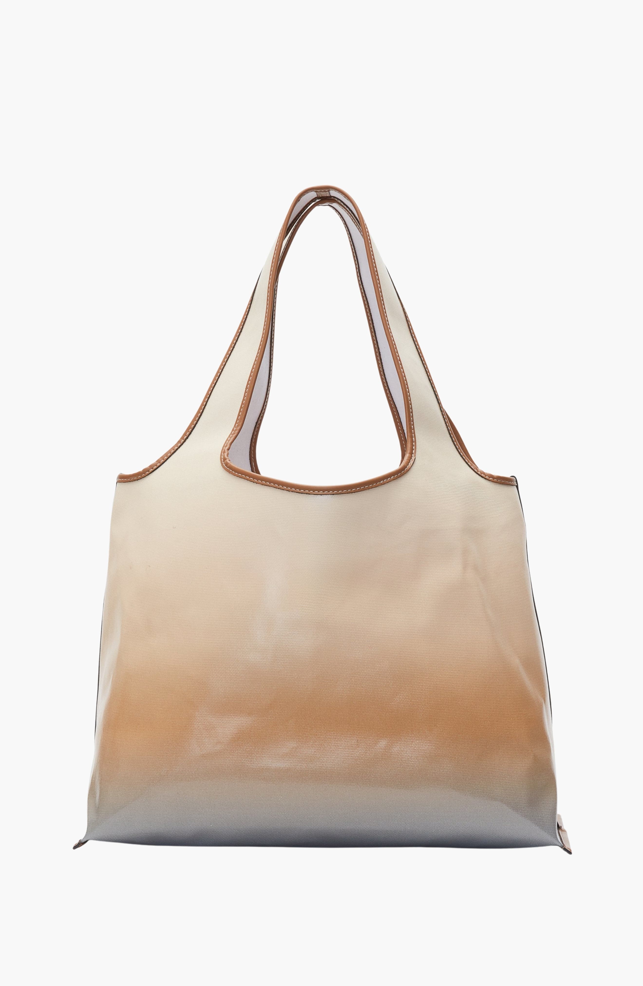 Ombre Coated Canvas Market Tote, Alternate, color, Storm Multi