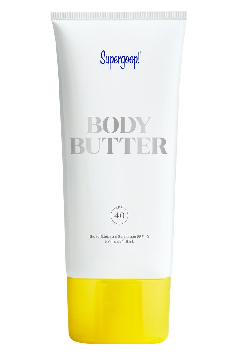 Supergoop! Body Butter Broad Spectrum Sunscreen SPF 40, Main, color, NO COLOR