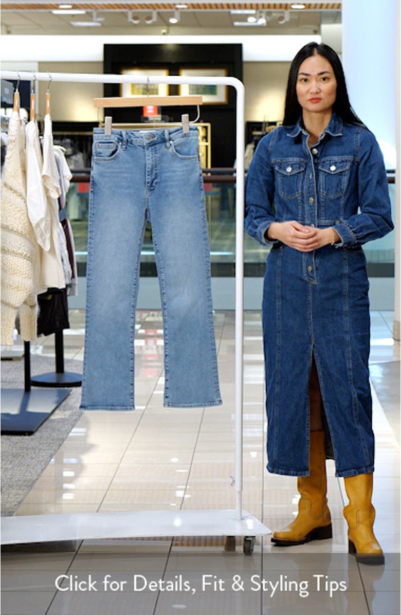 The Reboot High Waist Crop Flare Jeans, sales video thumbnail