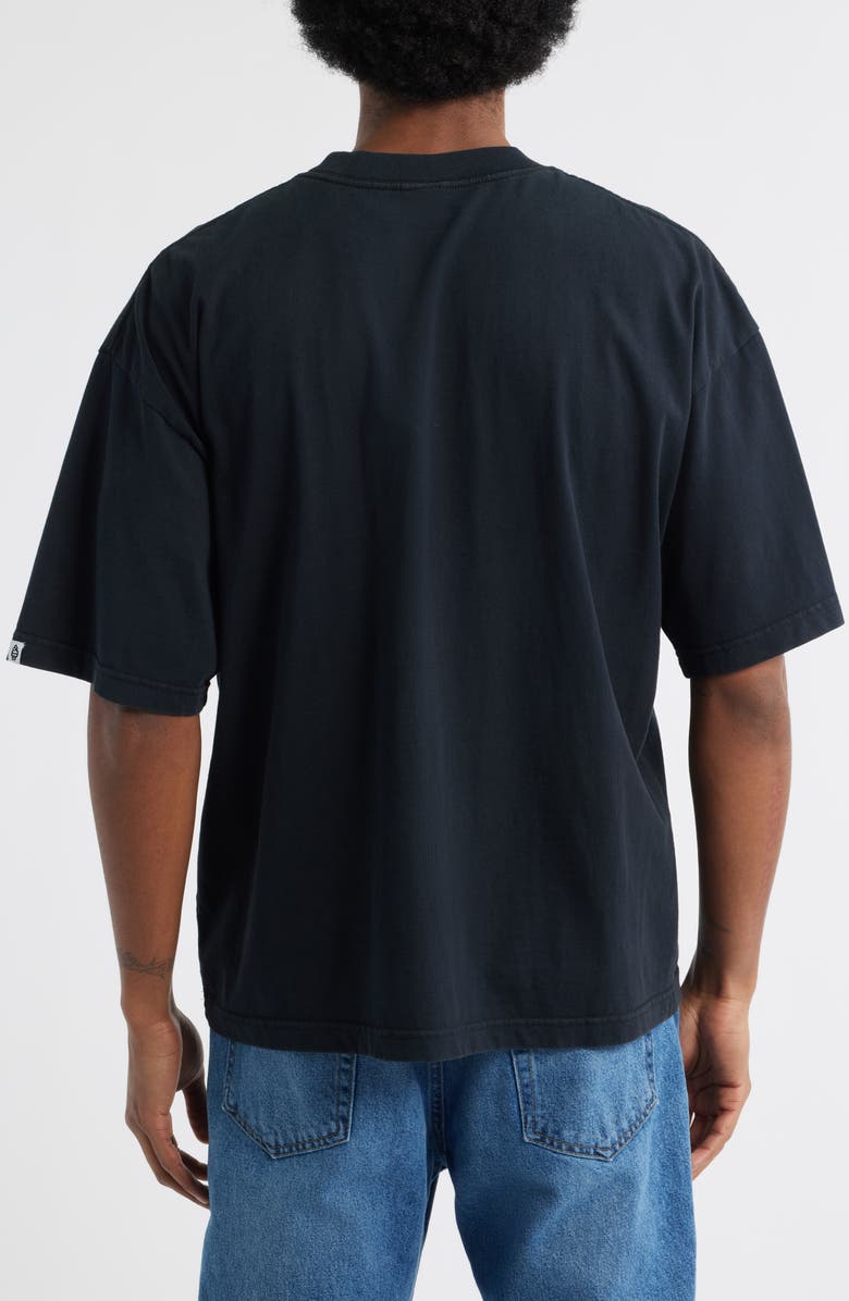 ICECREAM Frank Stud Logo Cotton T-Shirt, Alternate, color, Charcoal Art