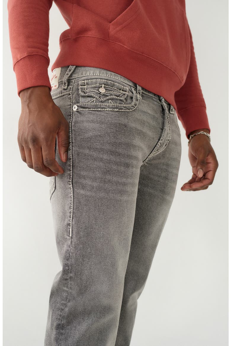 Ricky Big T Flap Straight Leg Jeans, Alternate, color, BOUNTY GREY WASH