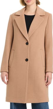 Vince Camuto Boyfriend Longline Coat