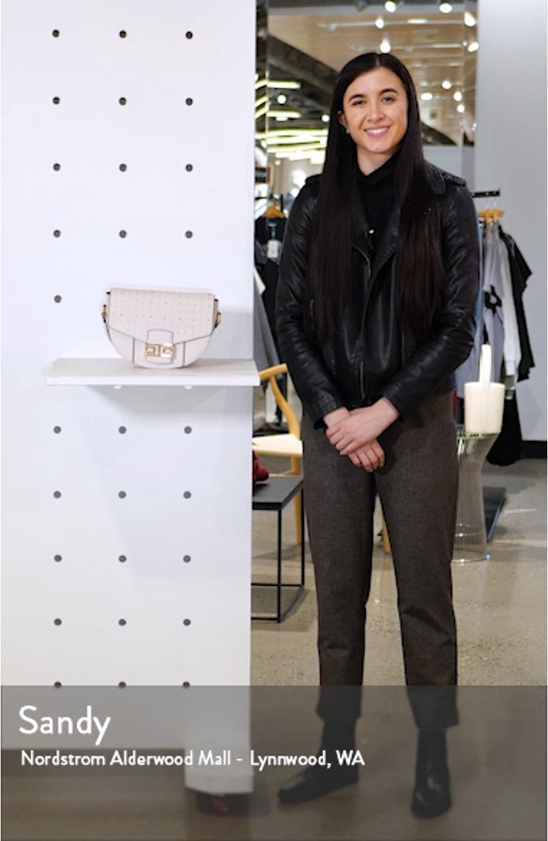 Brandu Faux Leather Shoulder Bag, sales video thumbnail