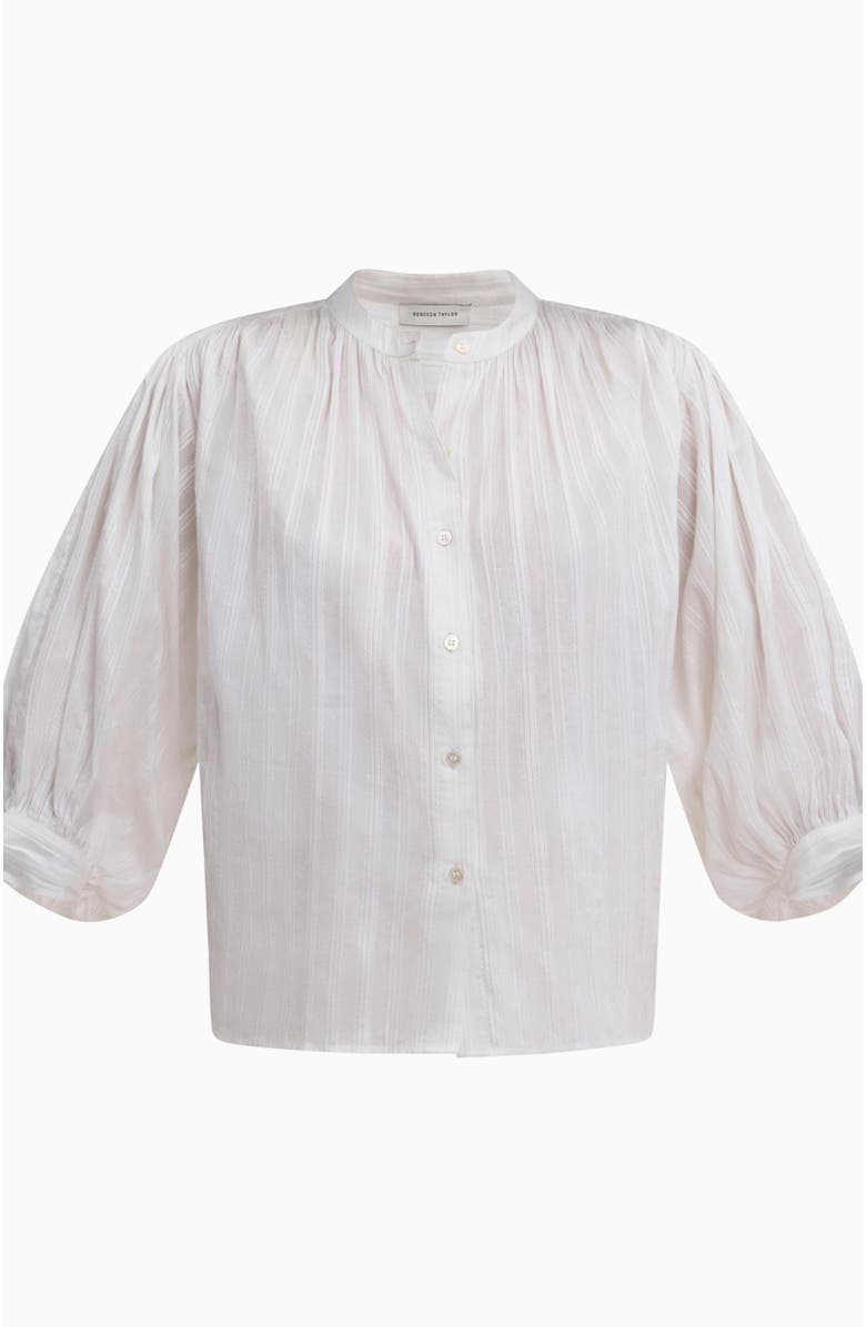 Rebecca Taylor Marianne Blouse, Alternate, color, Ivory