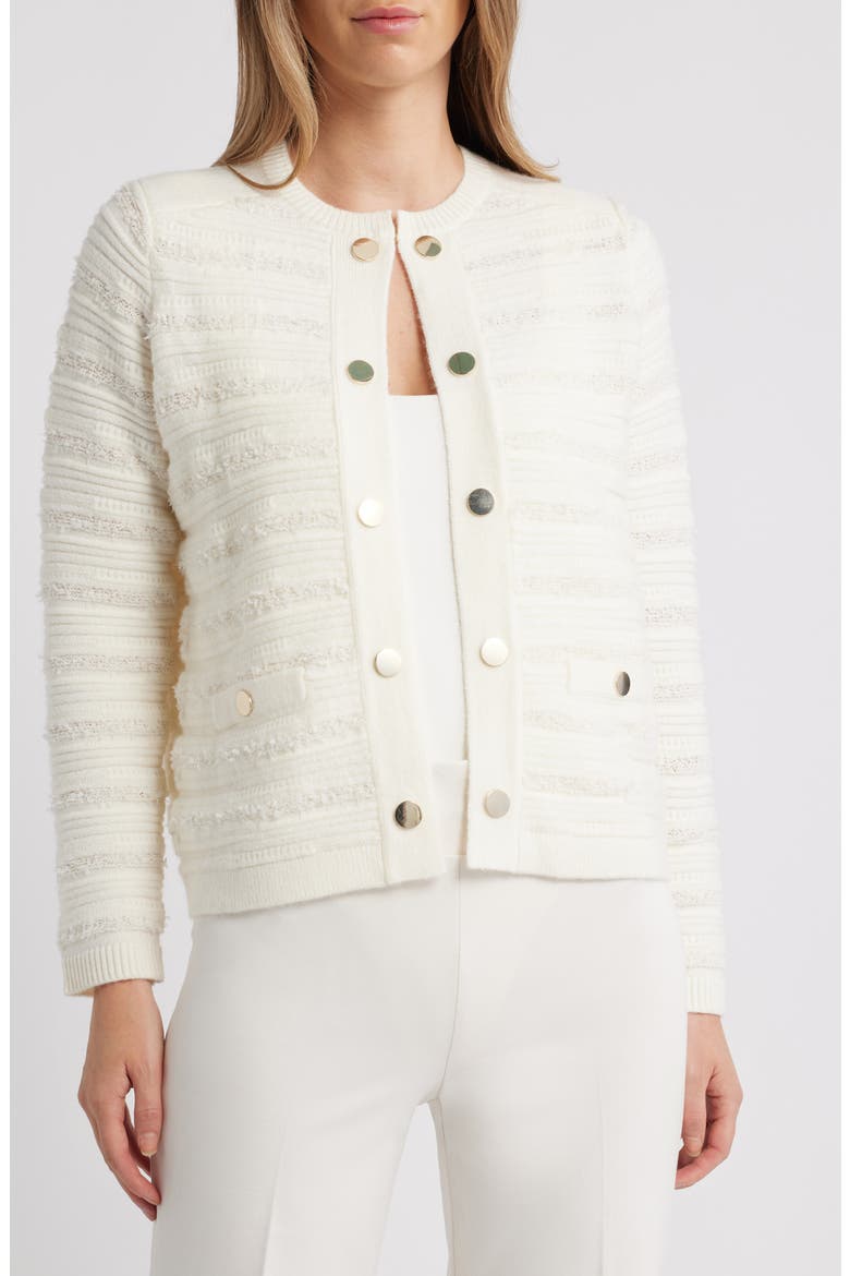 Open Front Cardigan, Main, color, ECLAIR