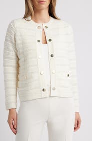 Anne Klein Open Front Cardigan