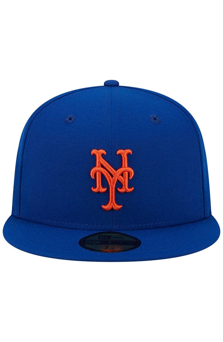 New Era Men's New Era Royal New York Mets  1986 World Series Team Color 59FIFTY Fitted Hat, Alternate, color, Royal