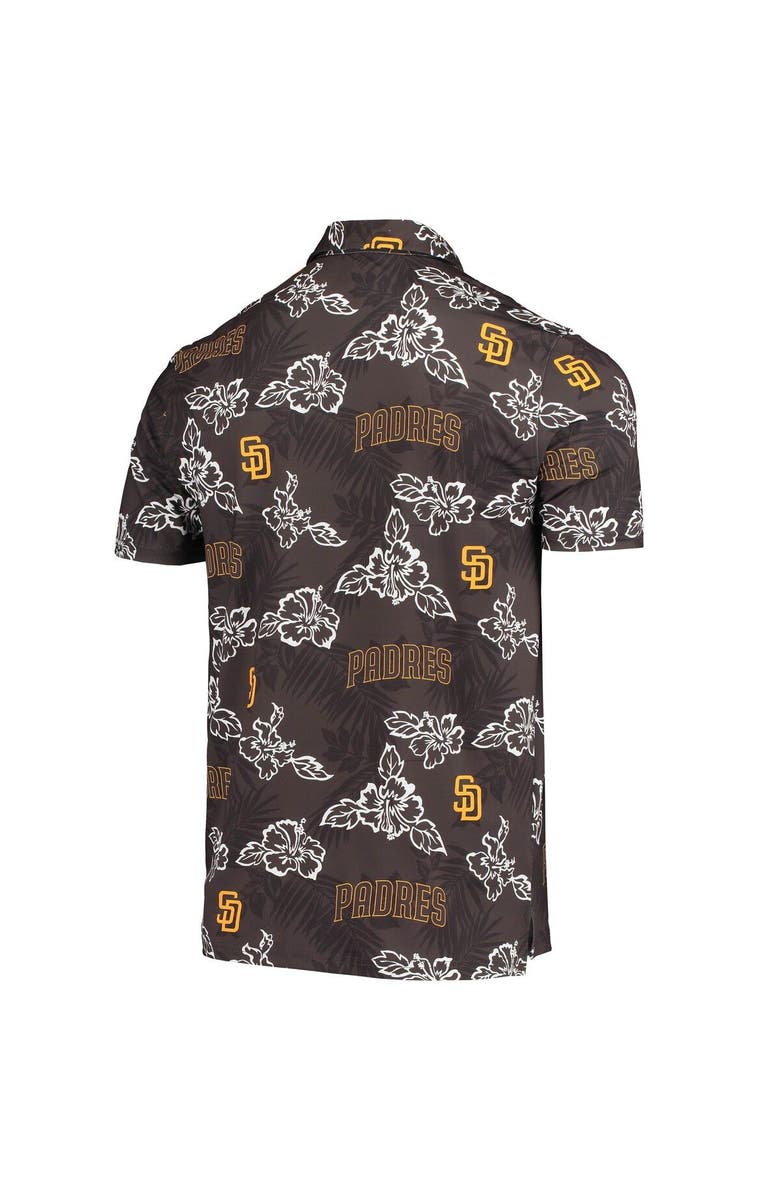 Reyn Spooner Men's Reyn Spooner Brown San Diego Padres Performance Polo, Alternate, color, Brown