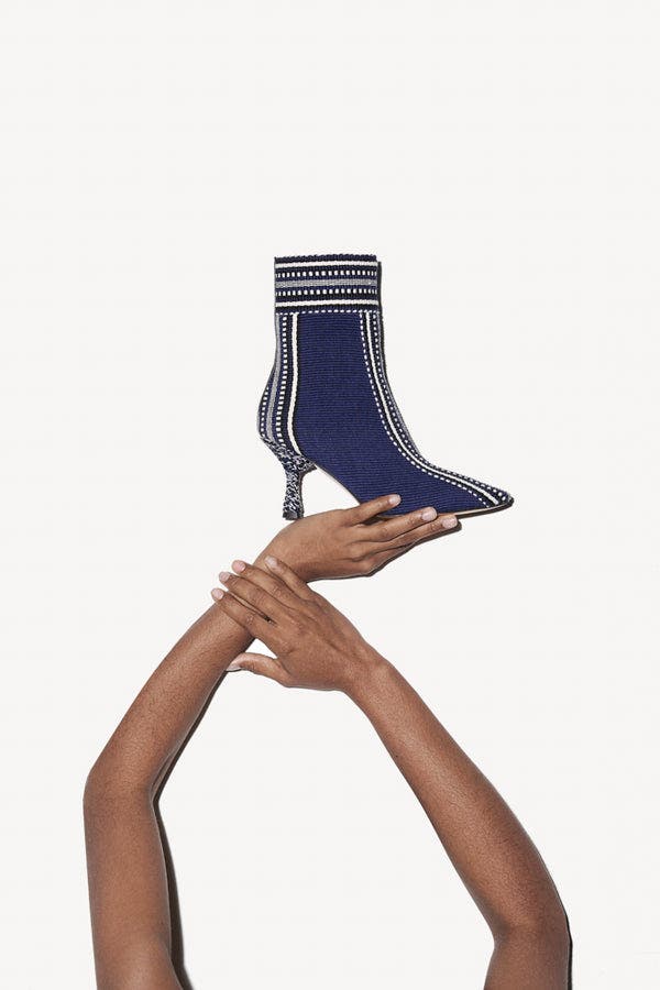 Amambaih Monica Ankle Boot, Alternate, color, Night