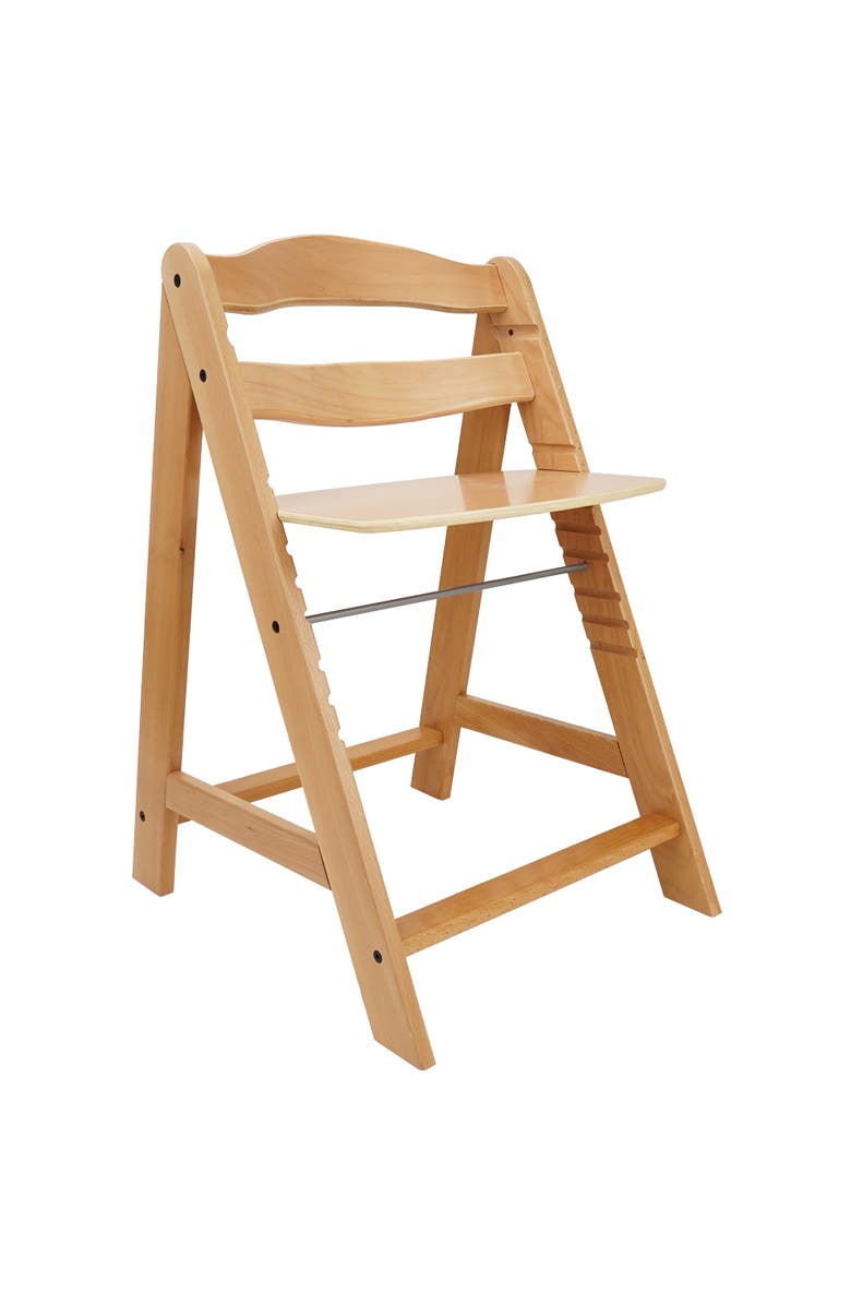 509 Crew 509 Sky Kids Wooden Chair W/ Adjustable Seat & Footrest, Natural, Alternate, color, 