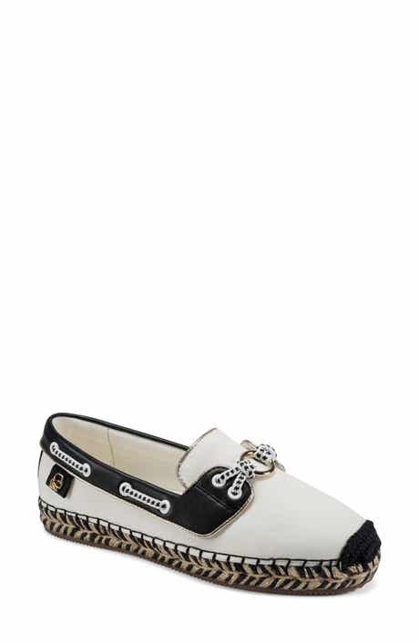 KARL LAGERFELD PARIS Miami Espadrille Boat Shoe